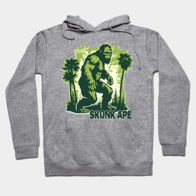 Florida Skunk Ape Hoodie by Dead Is Not The End